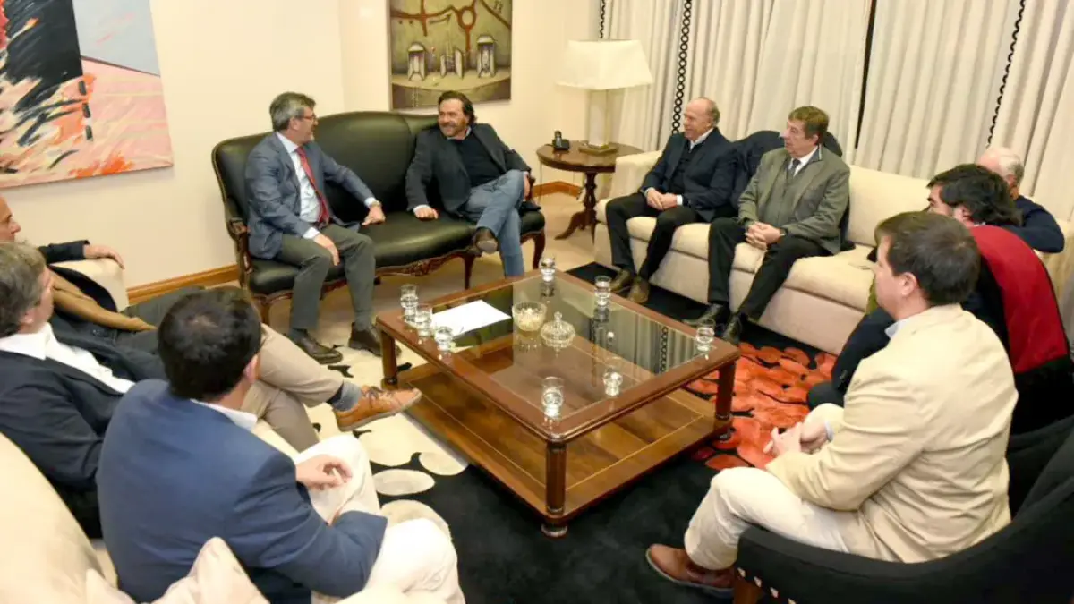 Sáenz con la UIA