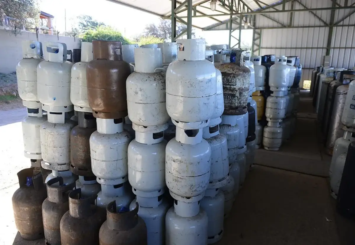 Garrafas de Gas