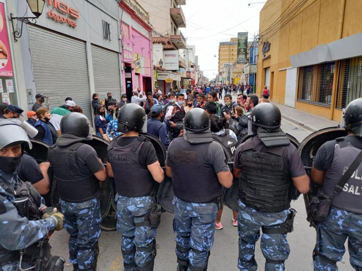 Policías ambulantes