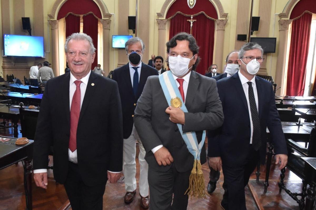 Sáenz en la apertura de sesiones
