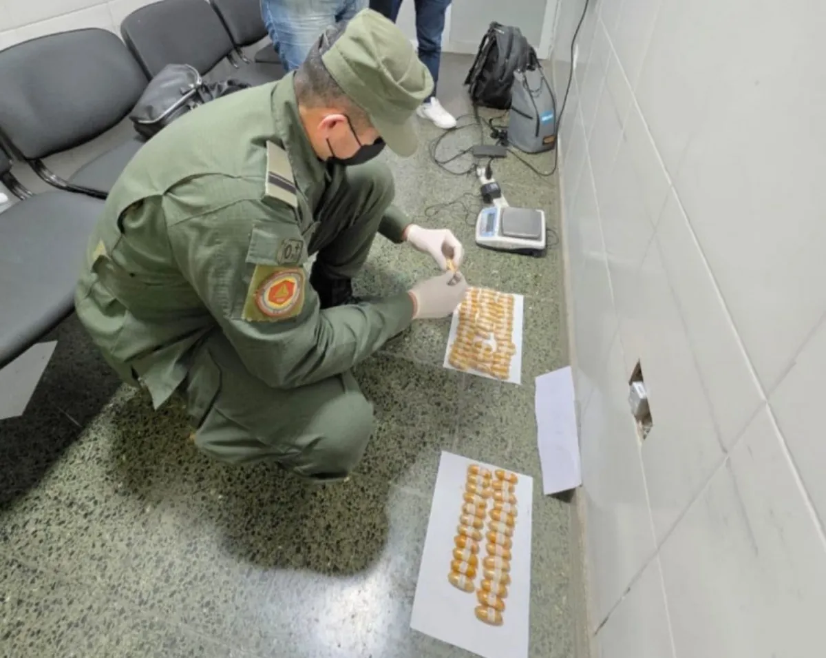 Capsulas de Cocaína