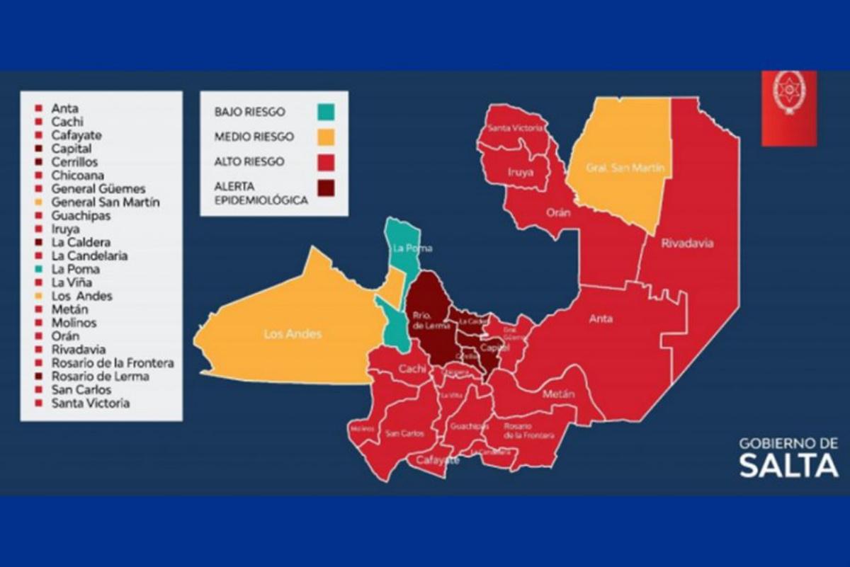 Mapa epidemiológico