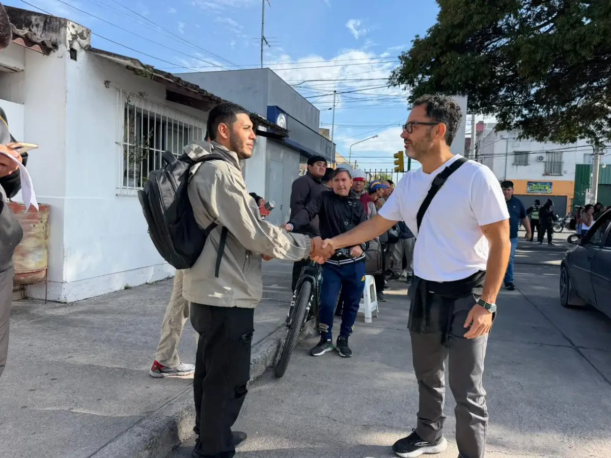 Emiliano Durand en la Escuela Mecánica