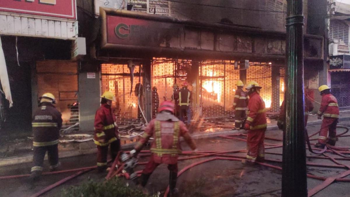 Incendio Bombero