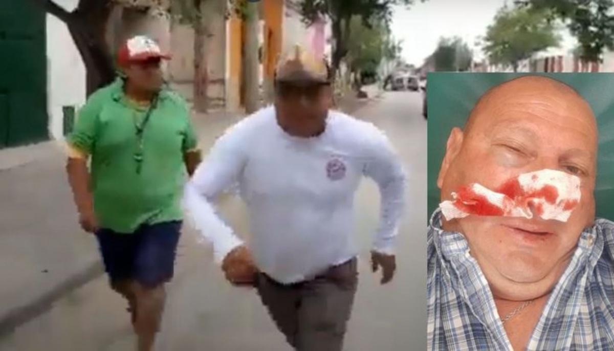 Agresión periodista Güemes