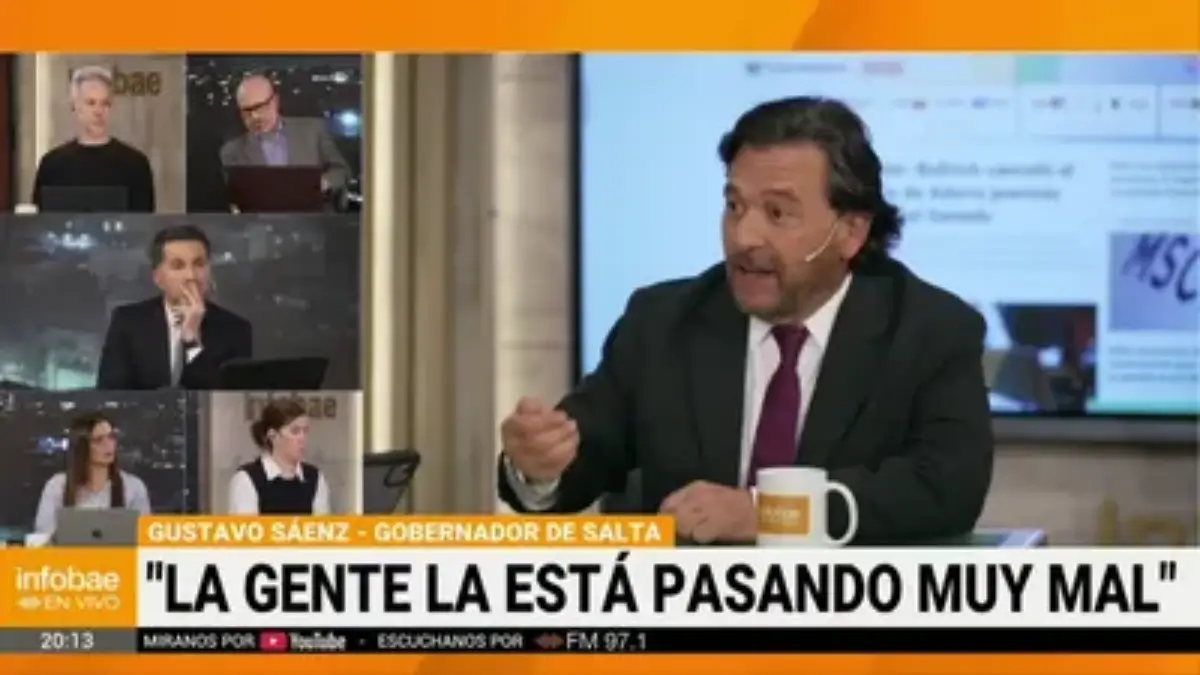 Sáenz en Infobae