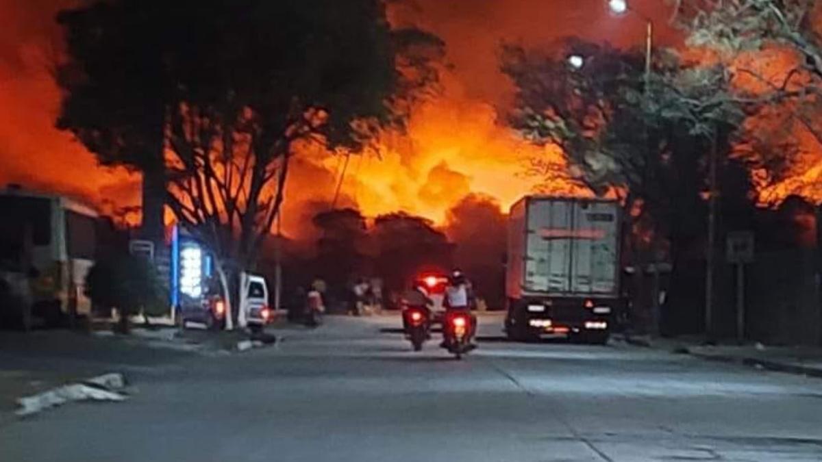 Incendio Orán