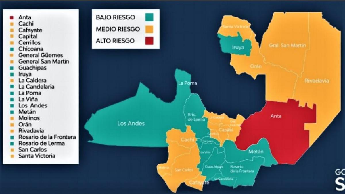 Mapa epidemiológico