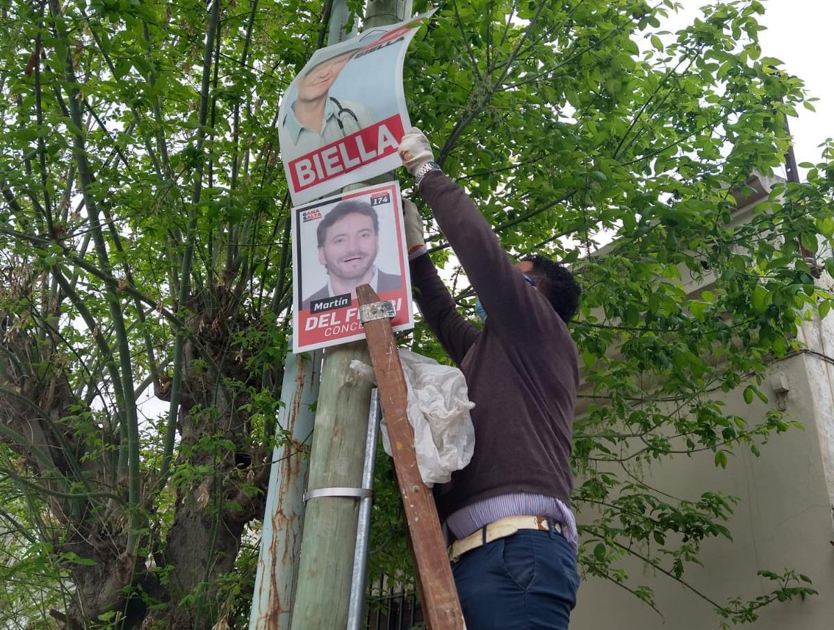 Cartelería política