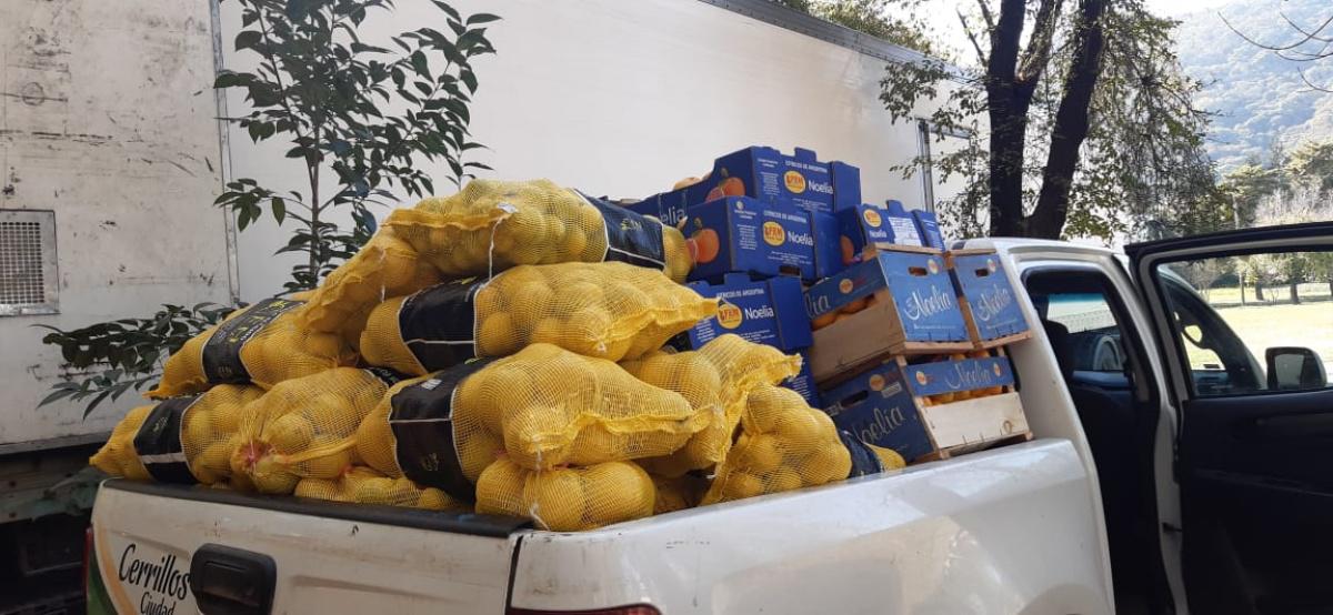 Camioneta fruta