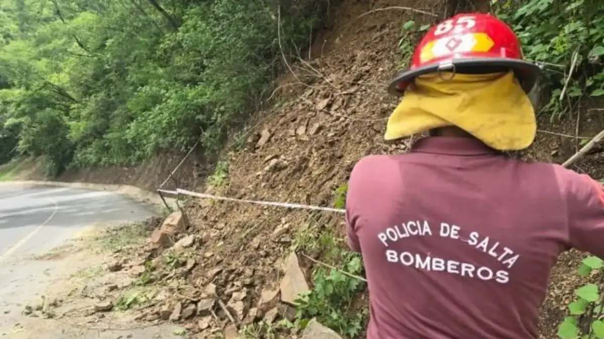 Desmoronamiento San Bernardo