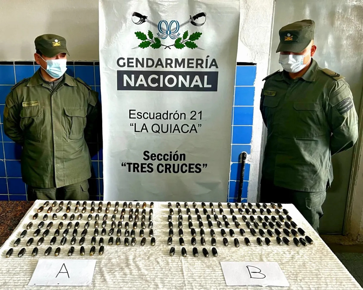 Capsulas de Cocaína