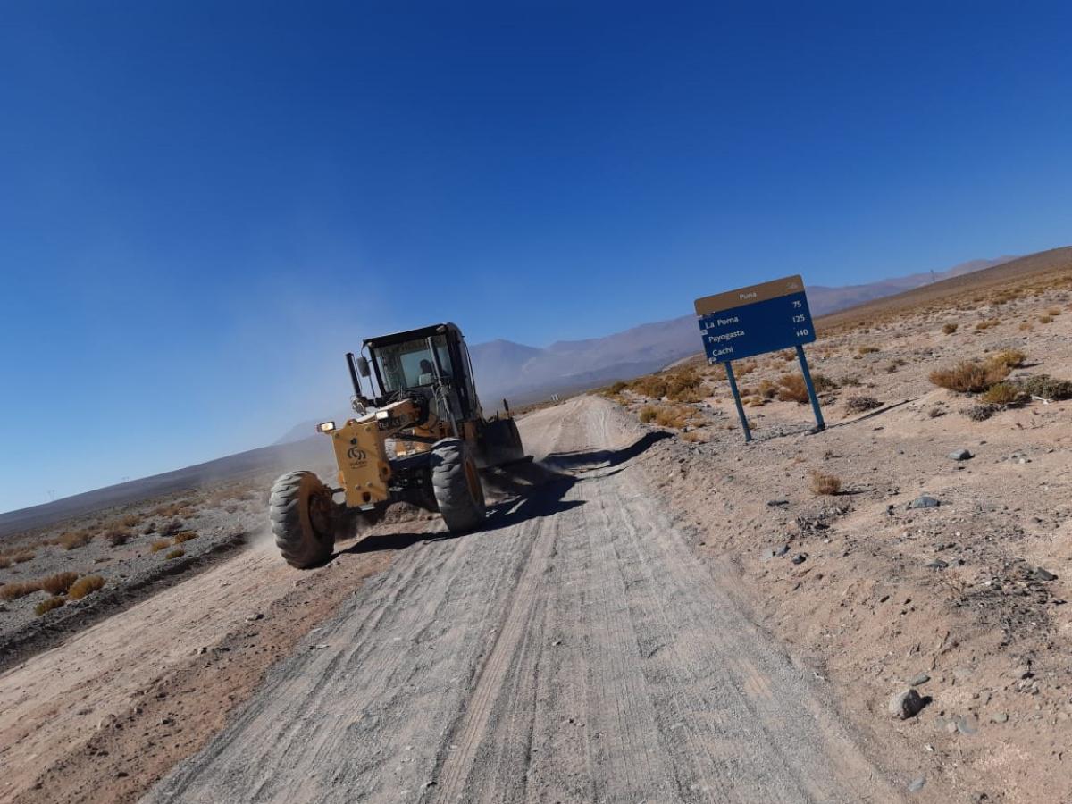 Obras ruta 40