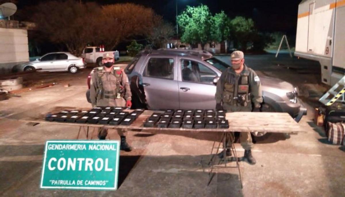 Cocaína Gendarmería