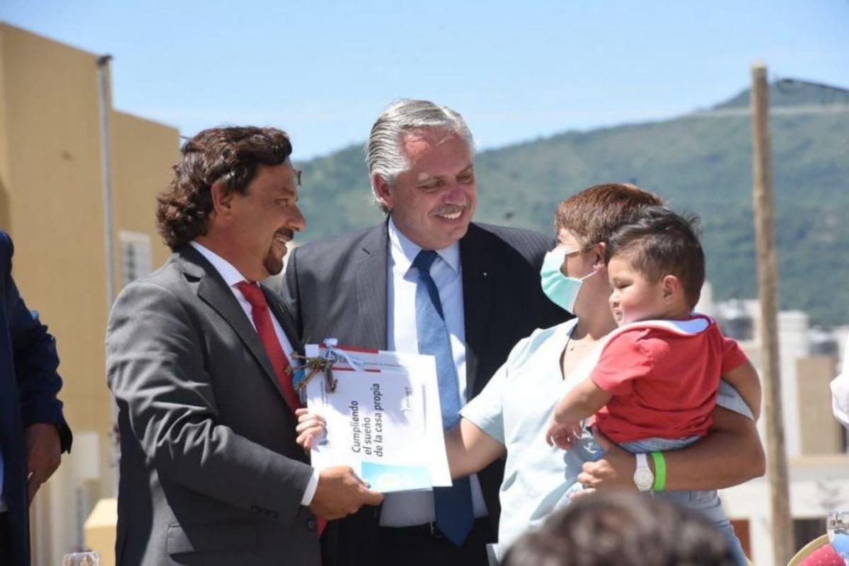 Fernández con Sáenz