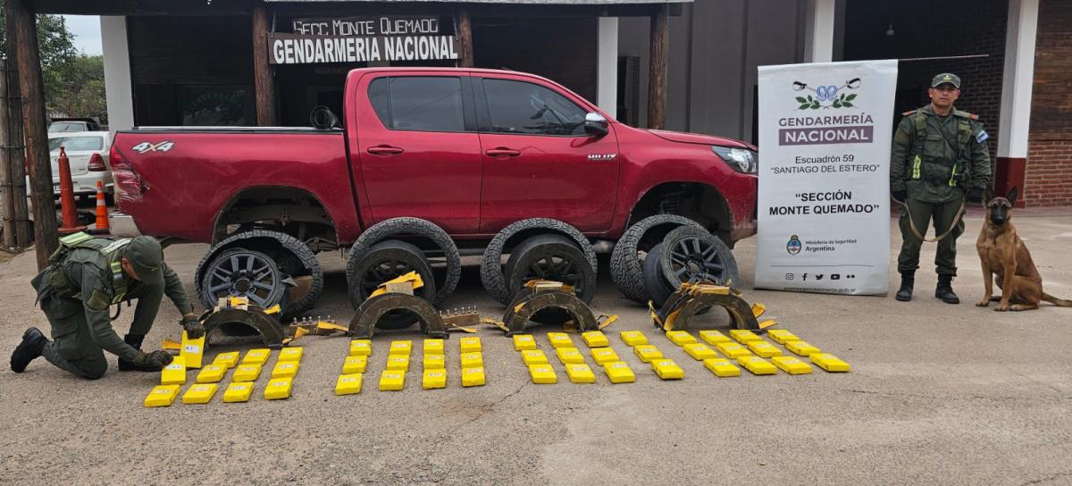 Camioneta cocaína