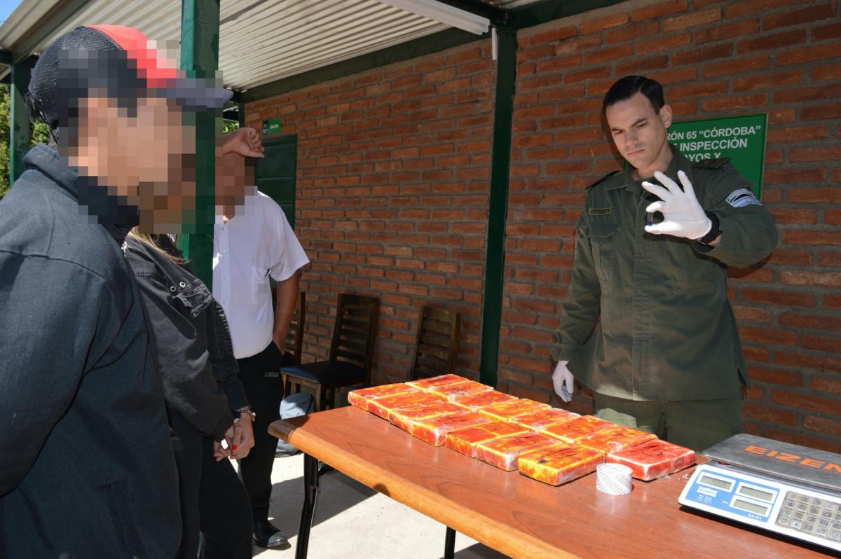 Gendarmería cocaína