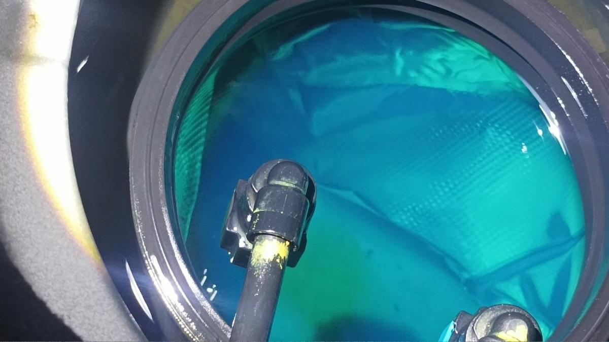 Cocaína tanque de combustible