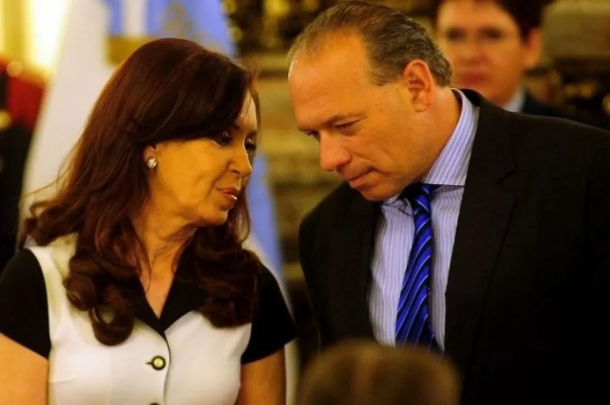 CFK con Berni