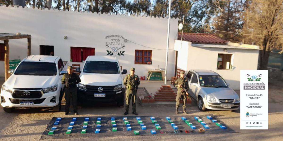 Cocaína Gendarmería