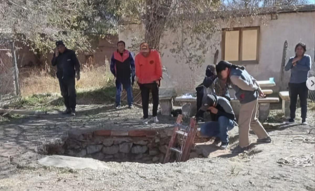 Pozo ciego - Escuela La Poma