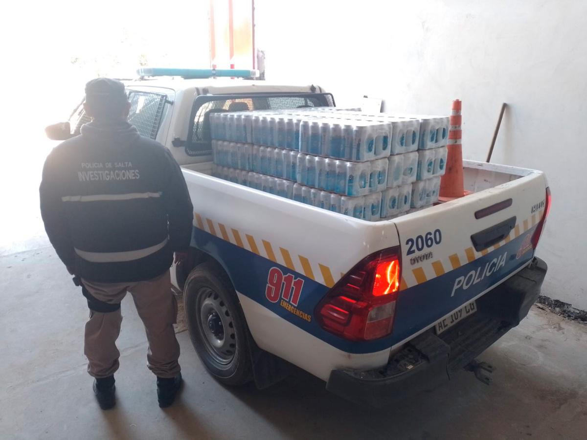 Policía cervezas