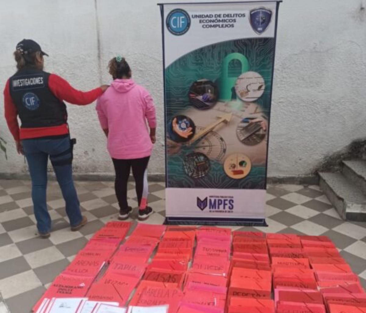 Mujer detenida