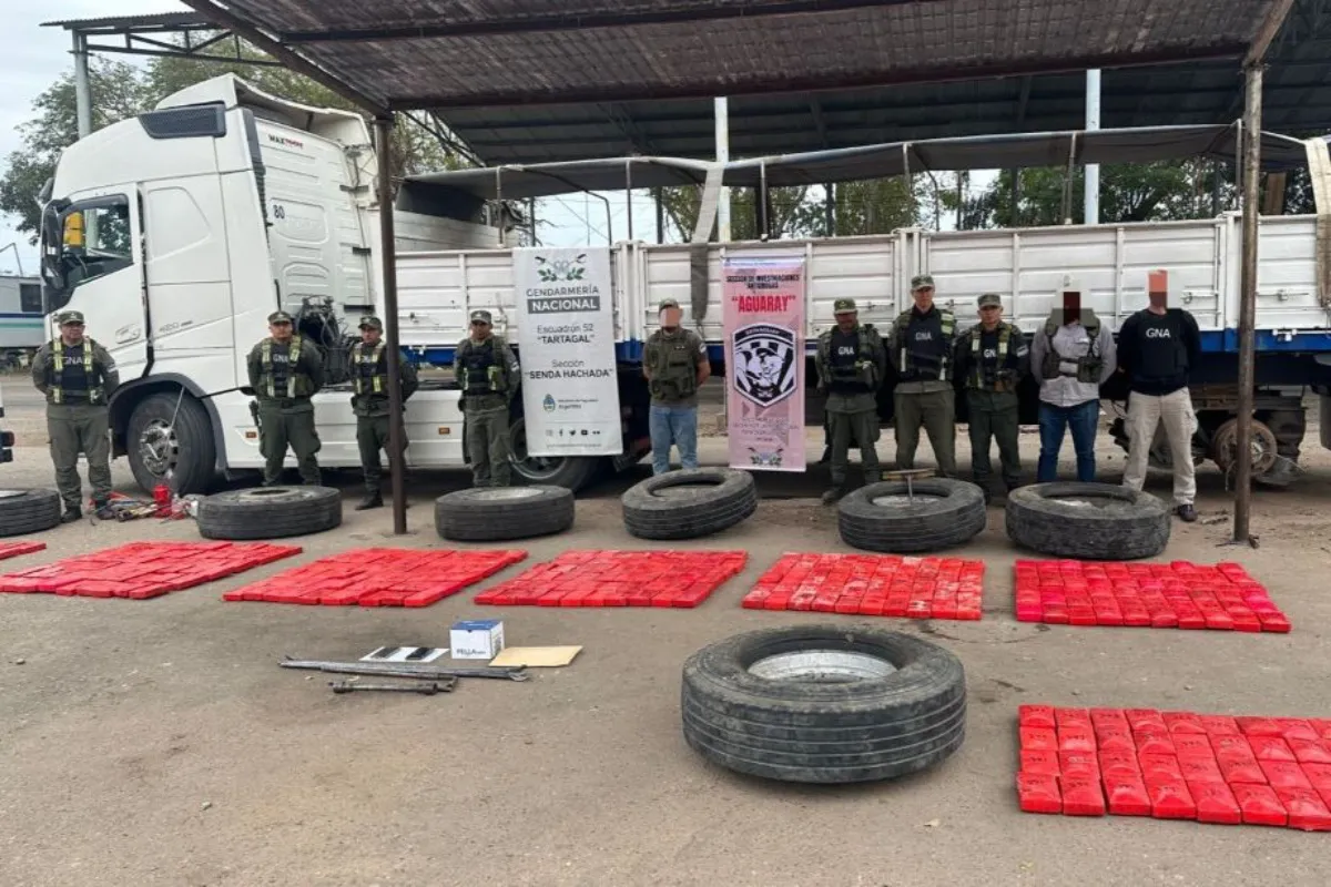Cocaína Neumáticos Tartagal
