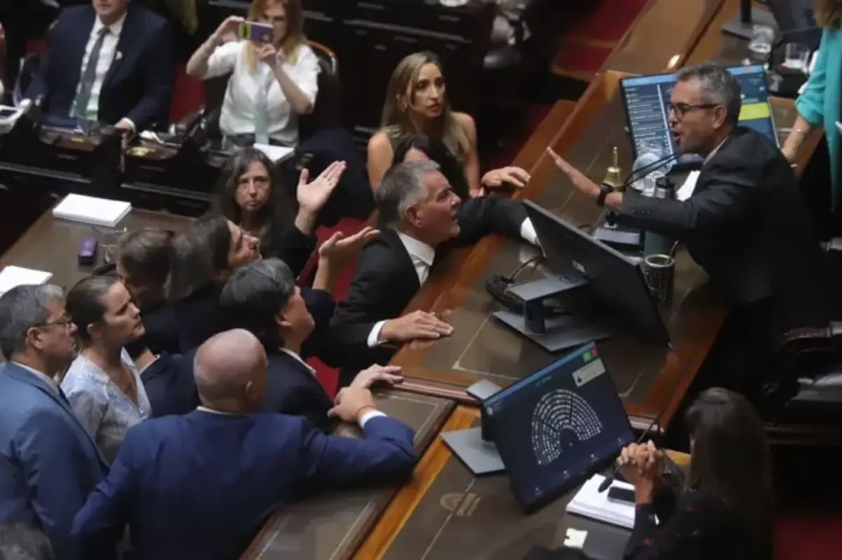 Menem en Diputados