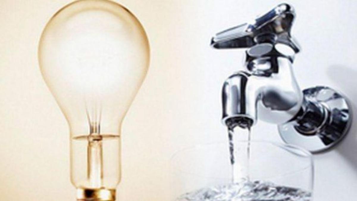 agua y luz