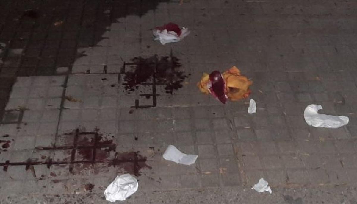 Sangre pelea heridas