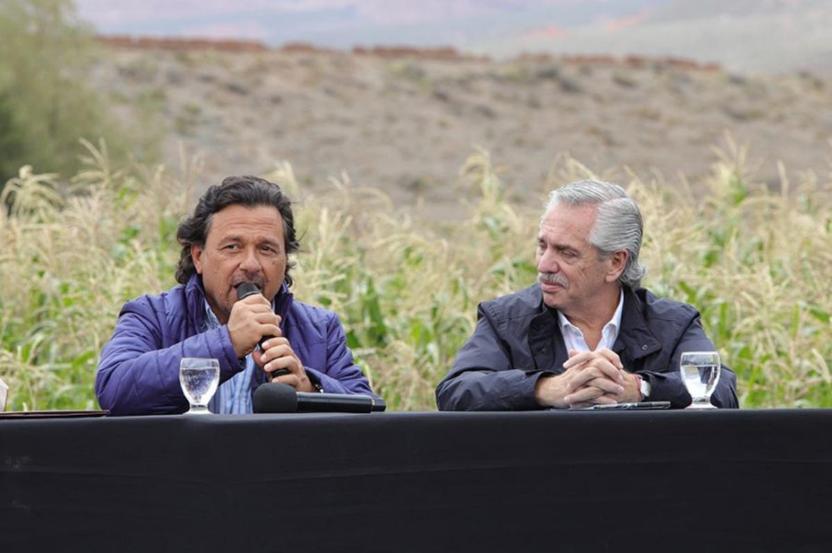 Sáenz con Fernández