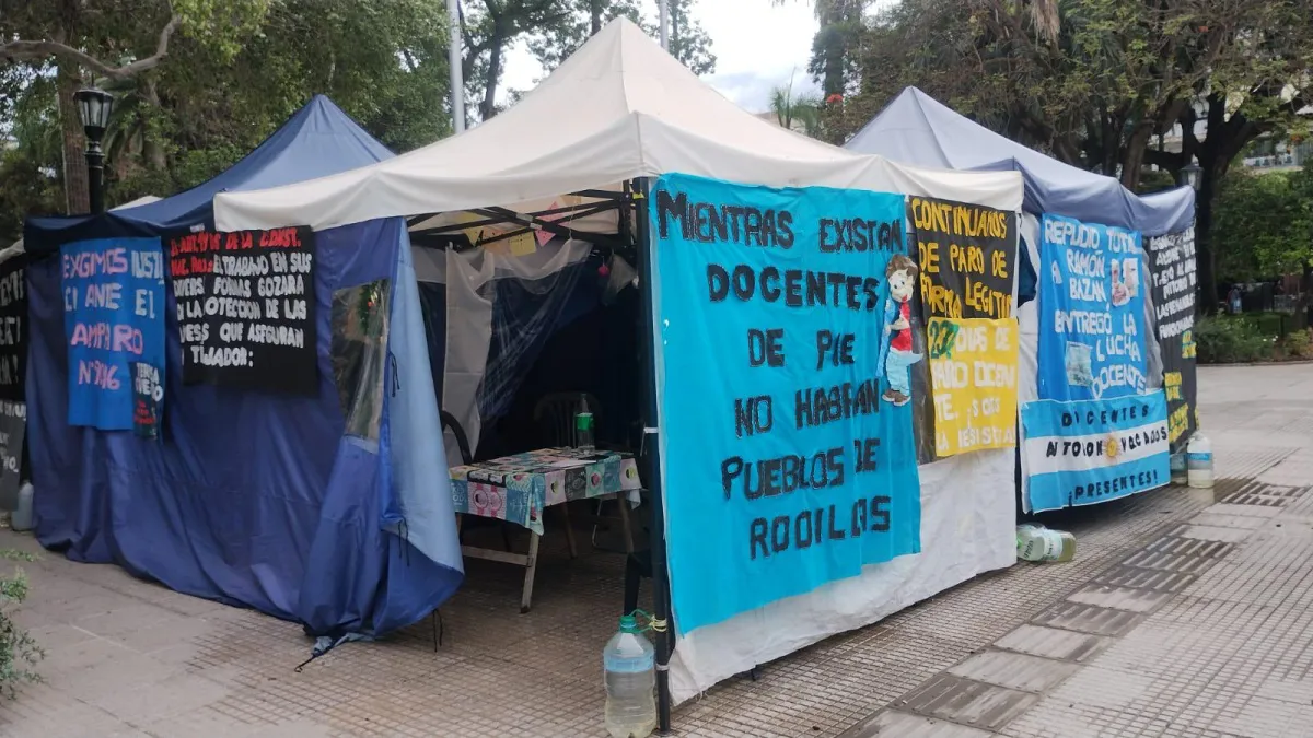 Docentes Plaza 9 de Julio