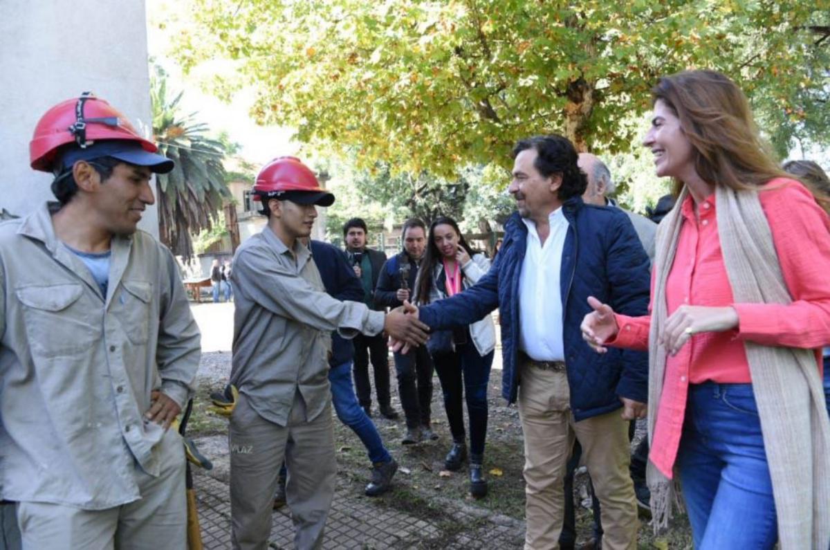 Sáenz con Bettina