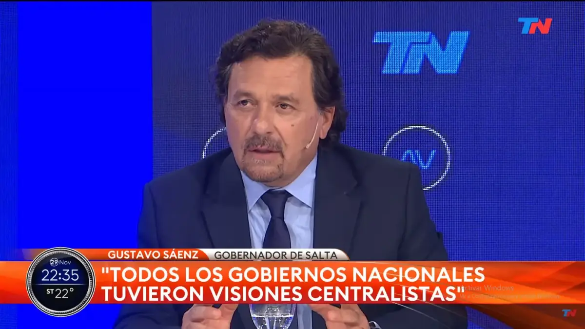 Sáenz en TN