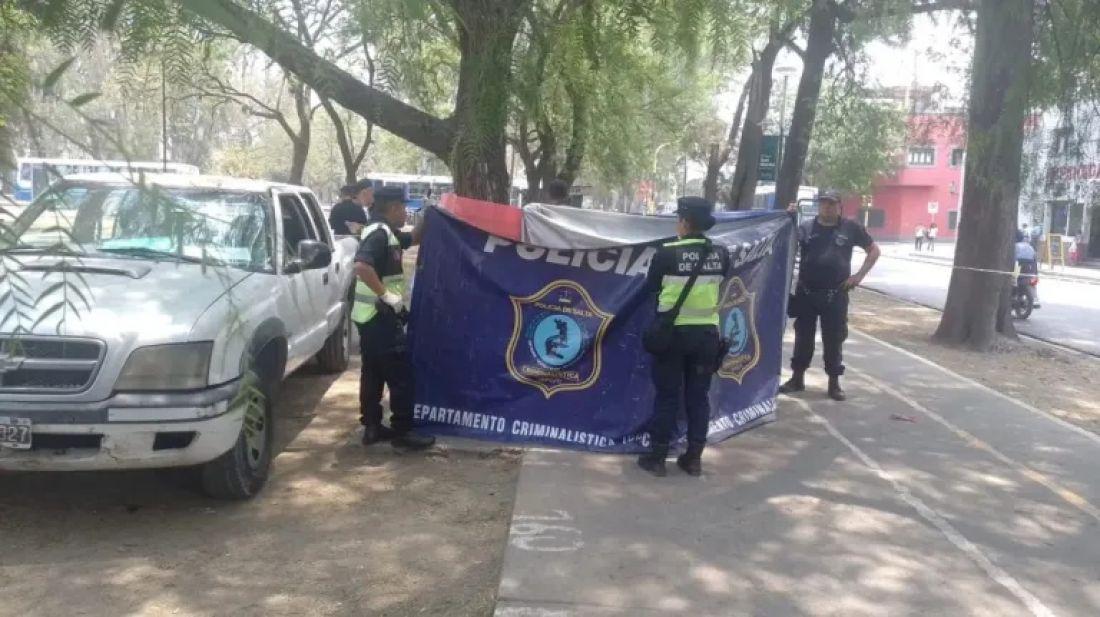 Policía muerte