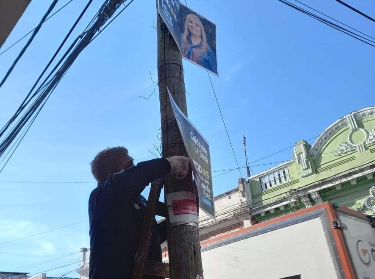 Cartelería política