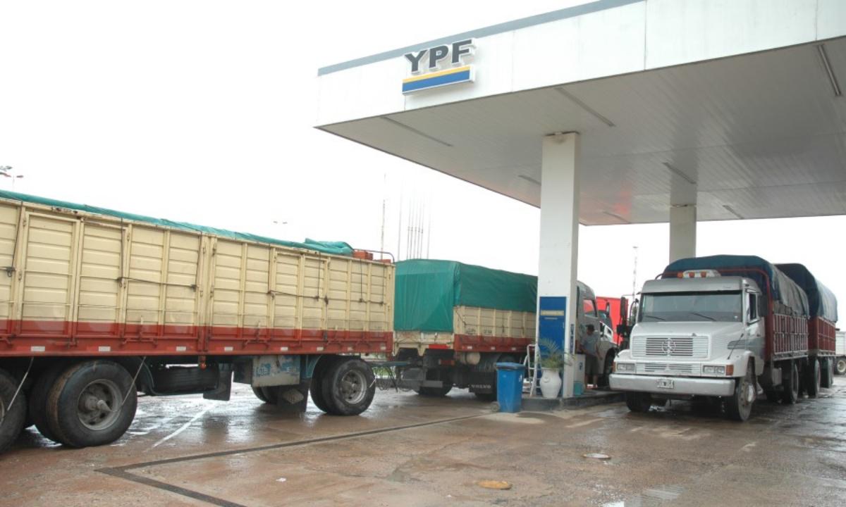 Camiones combustibles