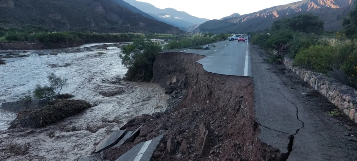 Ruta 51 Desmoronamiento