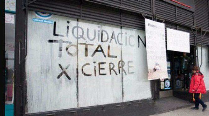 comercio cierre