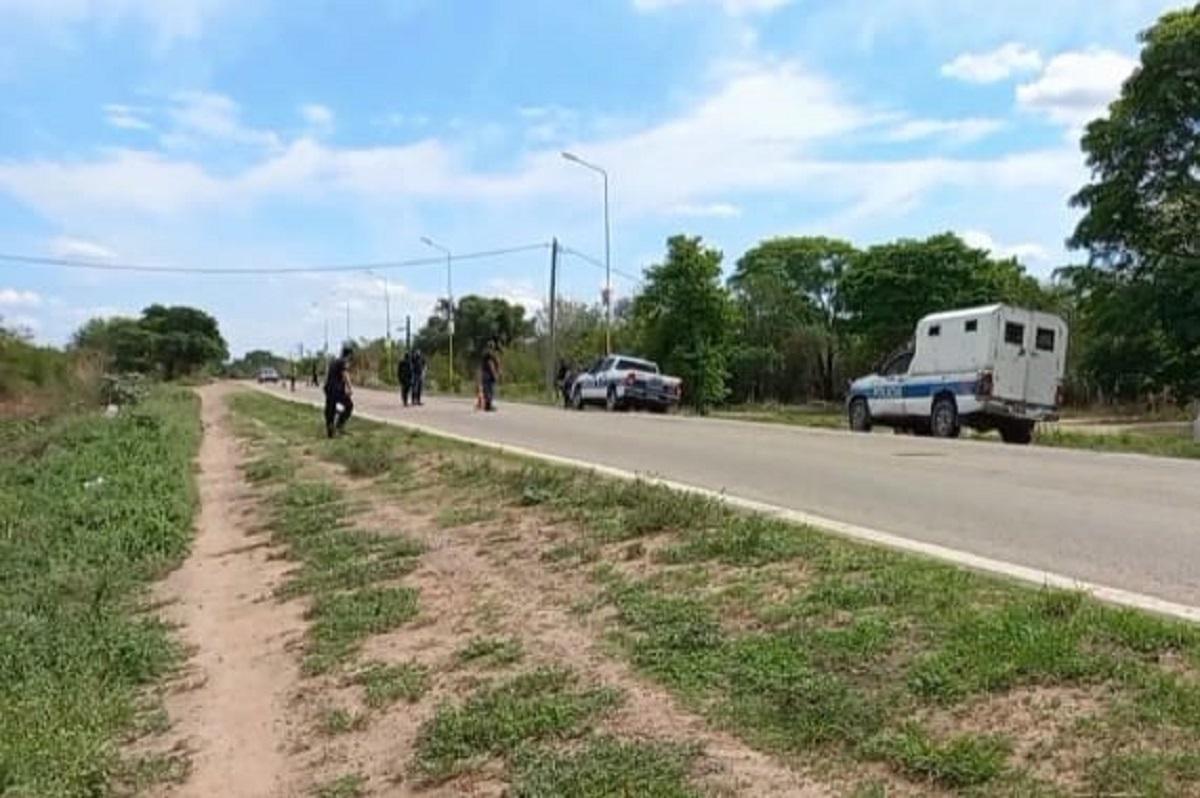 Policía accidente