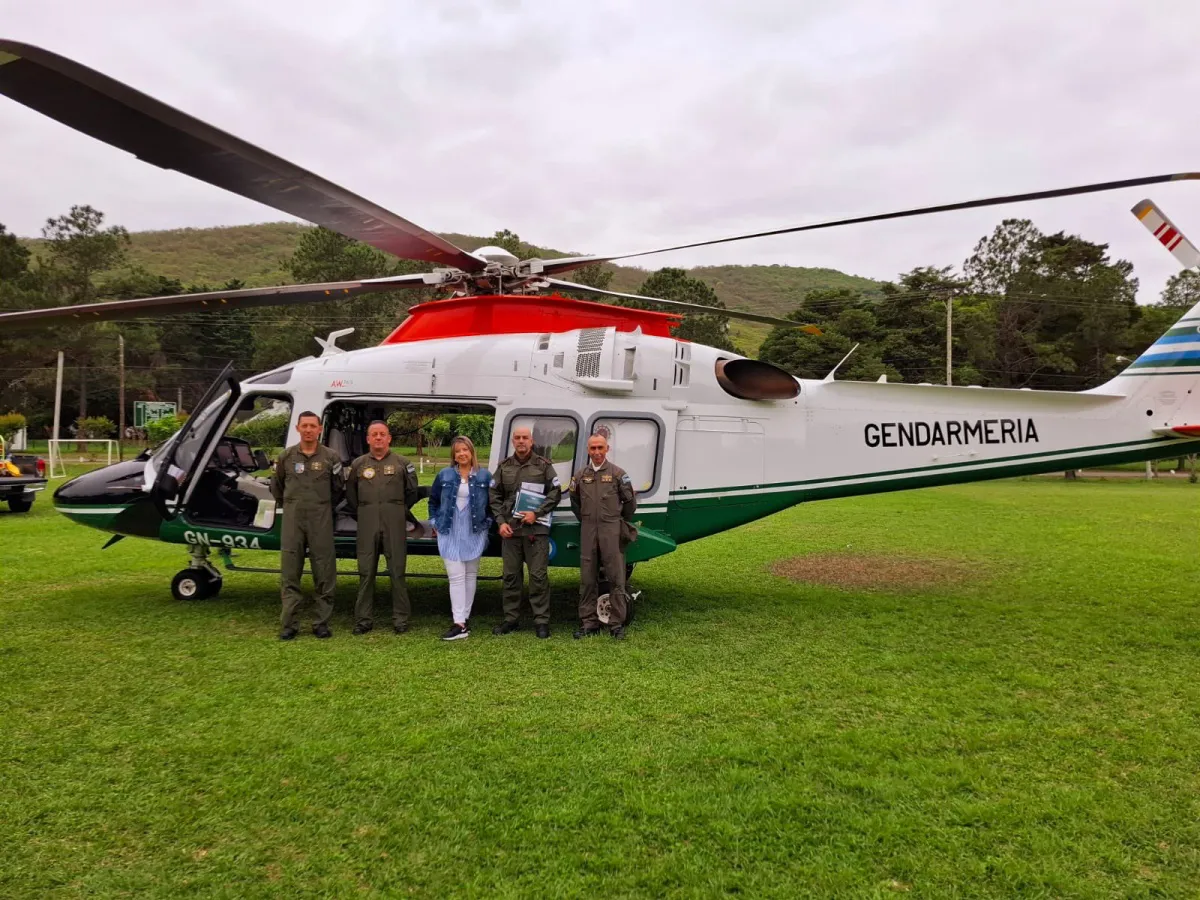 Helicóptero Gendarmería